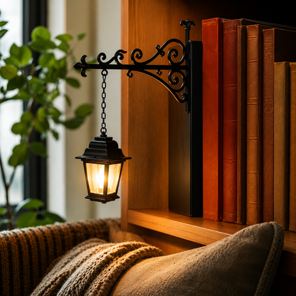 Library Bookshelf Lamp